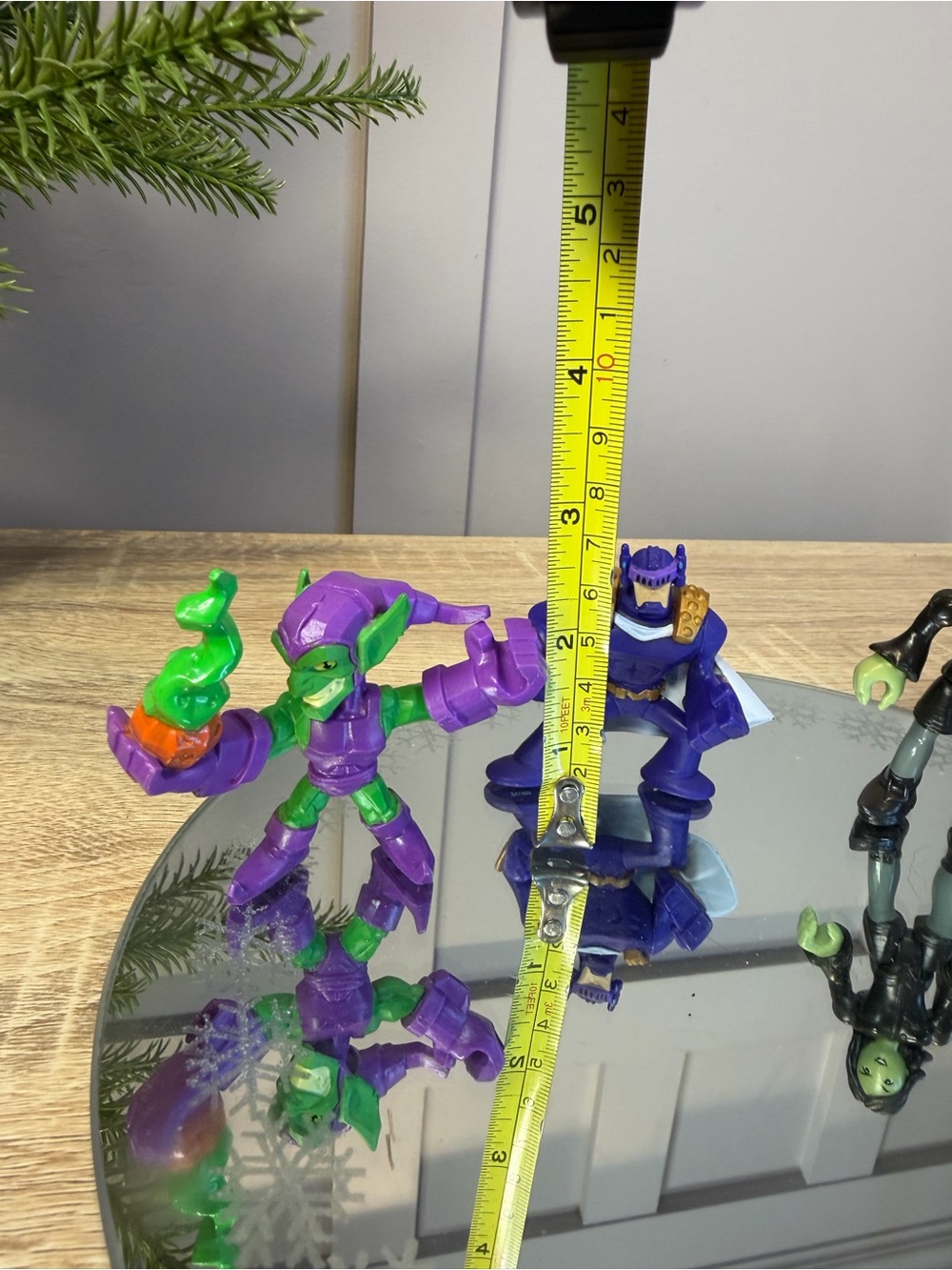 Kids Action 4 Figure Toy Set - Green, Purple, Blue, Gray - Picture 5 of 5